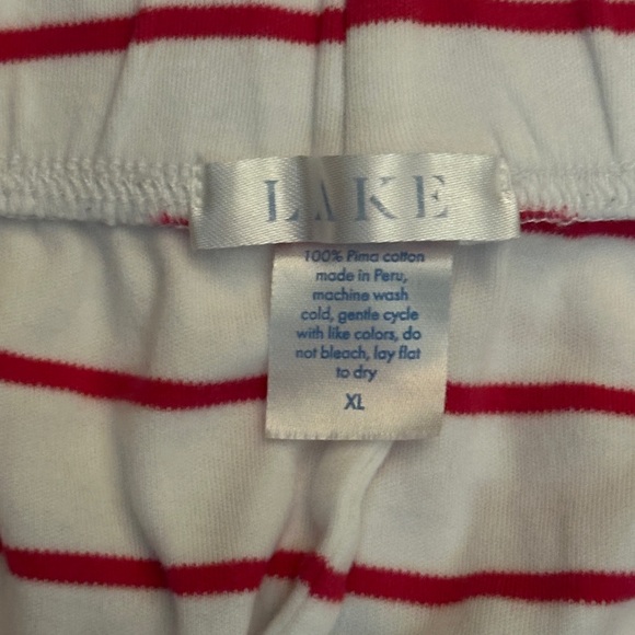 Lake Pajamas Short Short Set in Ruby - Picture 5 of 6